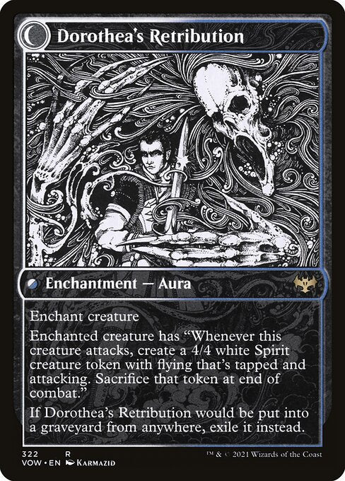Dorothea, Vengeful Victim (Showcase) (322) [Innistrad: Crimson Vow] [Showcase] Reverse