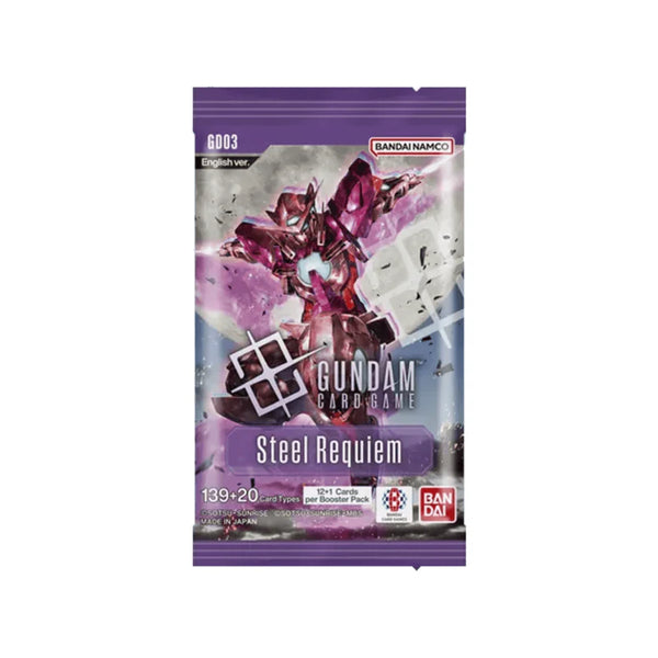 Gundam CG: GD-03 Steel Requiem Booster Pack Gundam CG: GD-03 Steel Requiem Booster Pack