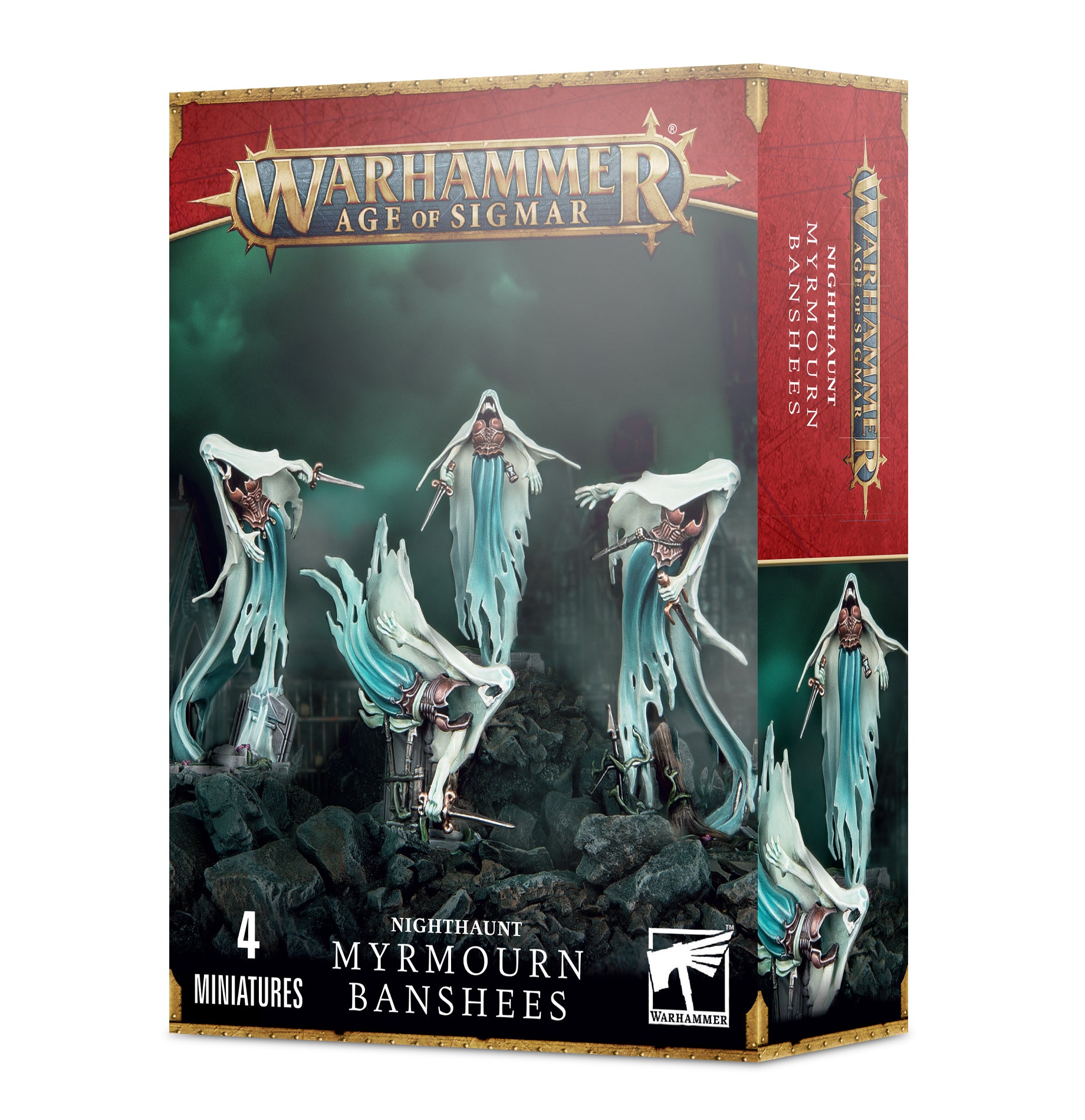 Facile à construire - Nighthaunt : Myrmourn Banshees