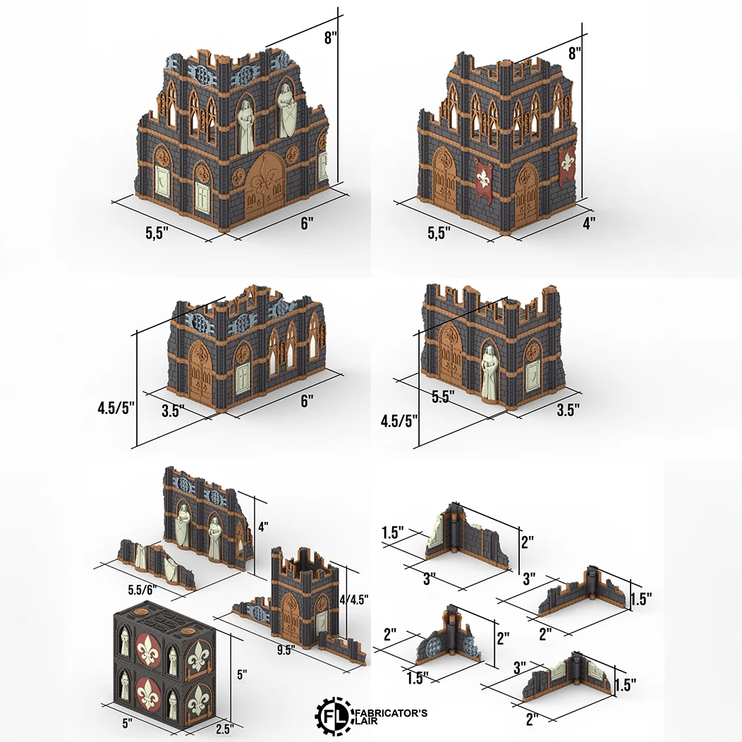 11th Edition Foldable Terrain - Armored