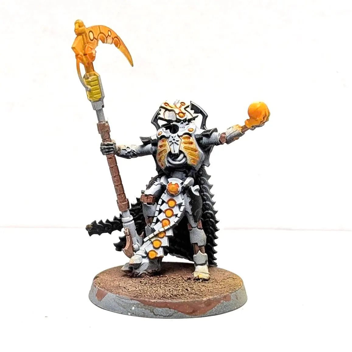 Necrons: Overlord with Scythe (Used)