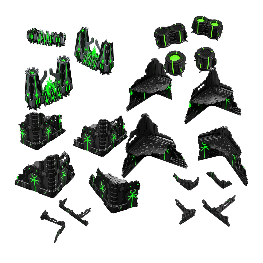 11th Edition Foldable Terrain - Necro