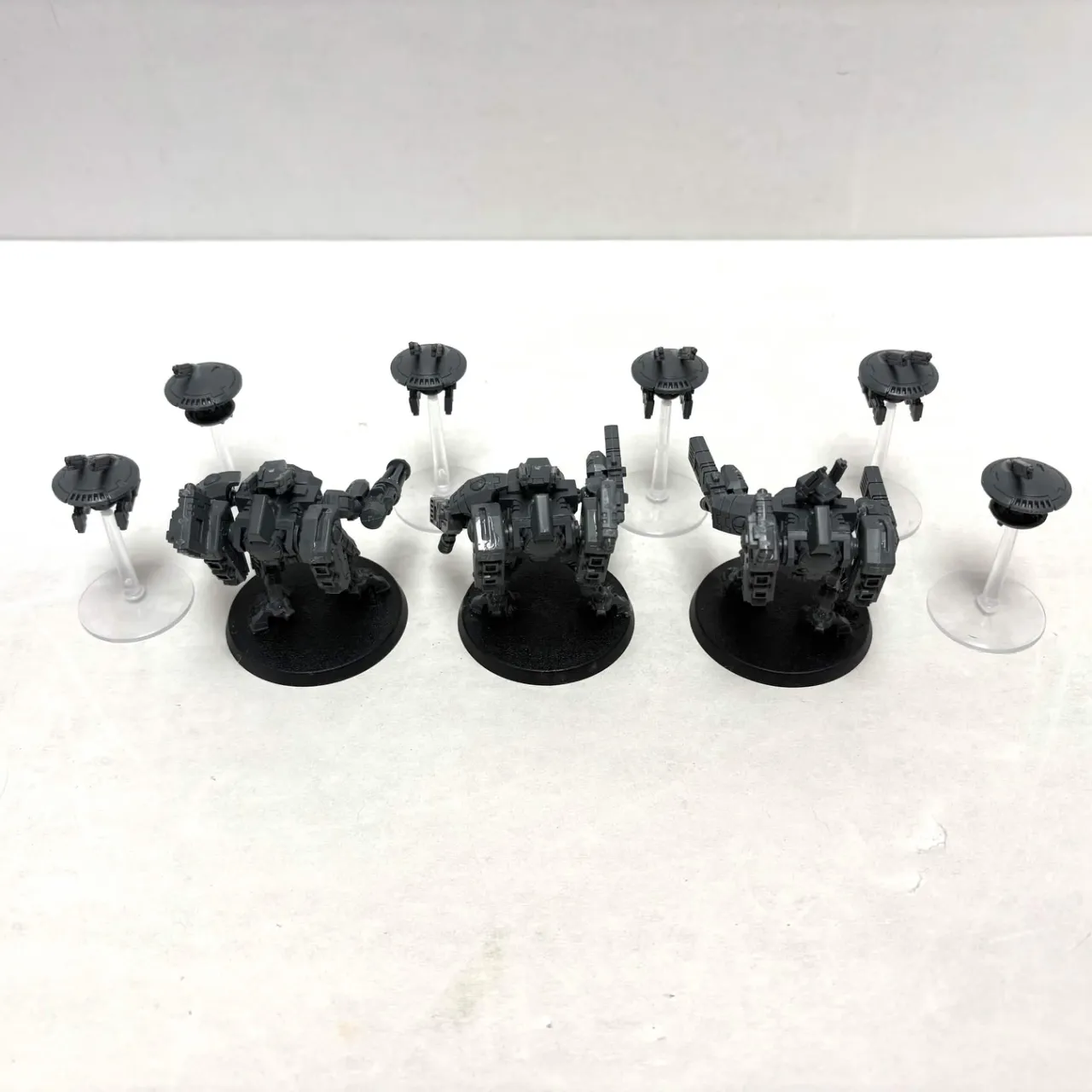 T'au Empire: XV8 Crisis Battlesuit Team (Used)