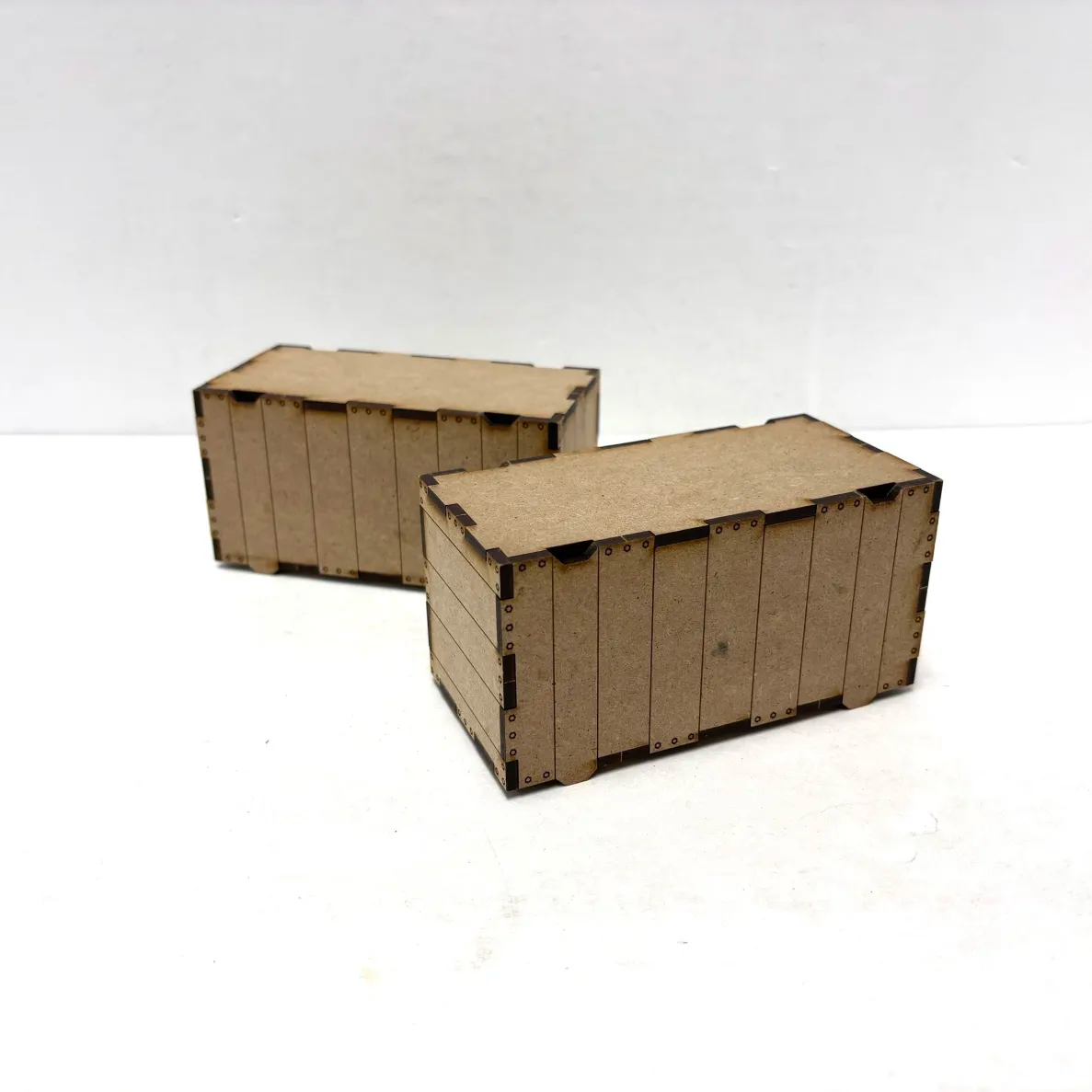 MDF Green Terrain Scenery for Wargaming (Used)
