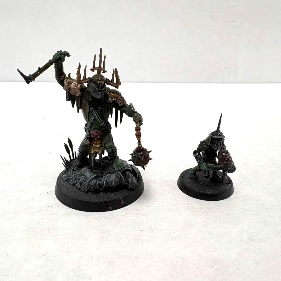 Orruk Warclans: Killaboss with Stab-Grot (Used)