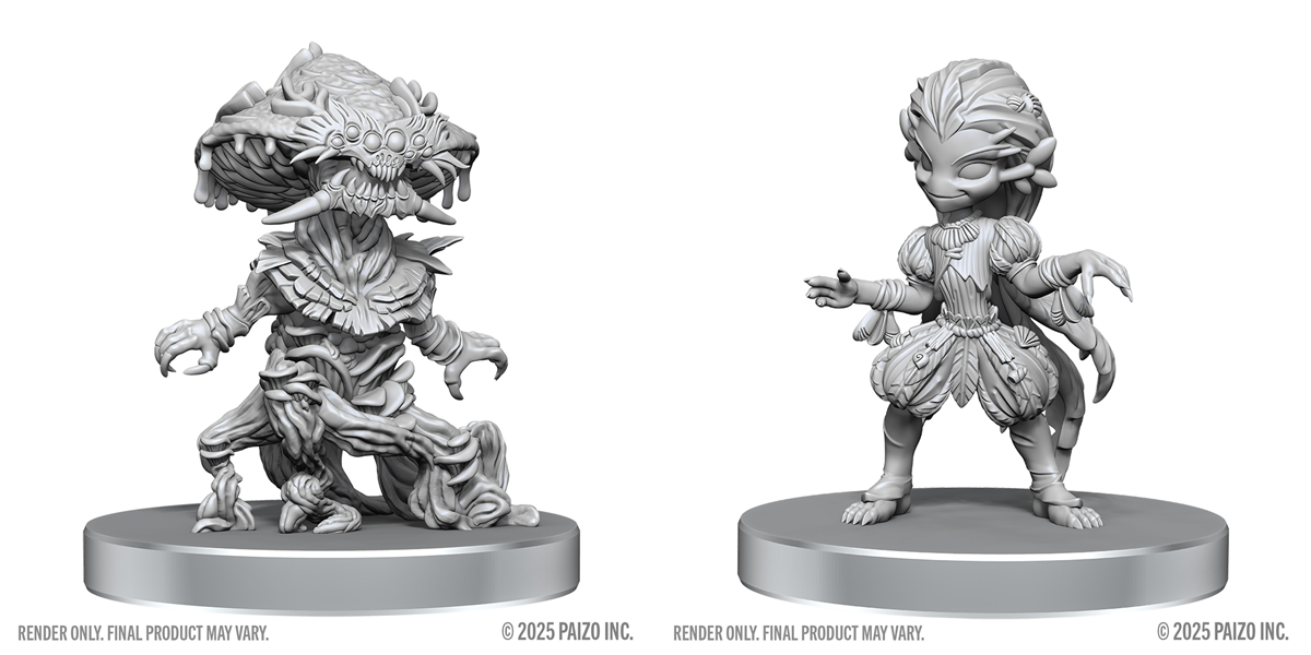 Fungus Leshy & Seaweed Leshy - Wave 28