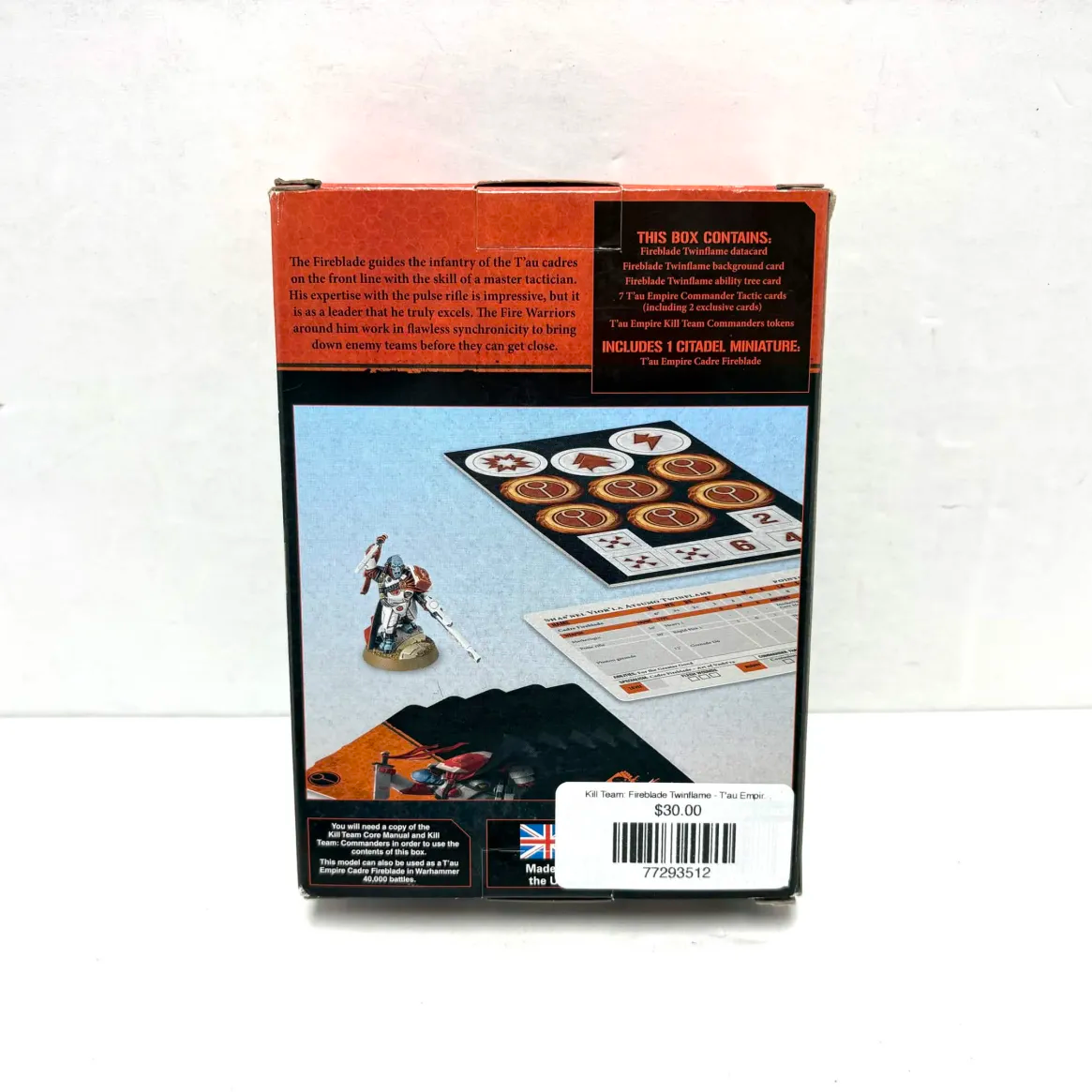 Kill Team: Fireblade Twinflame - T'au Empire Commander Set (Used)
