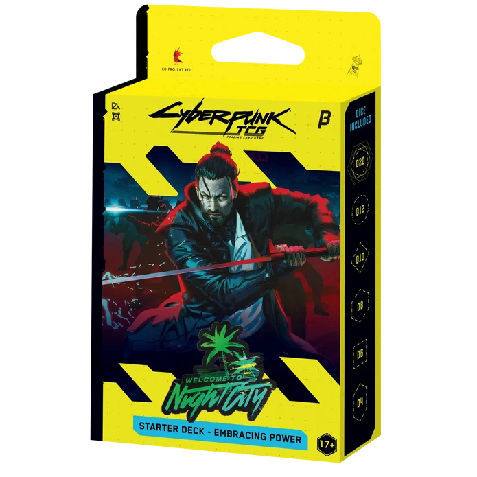 Cyberpunk TCG: Welcome To Night City Starter Deck - Embracing Power (Beta)