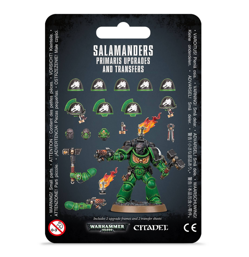 Salamandres : mises à niveau et transferts Primaris