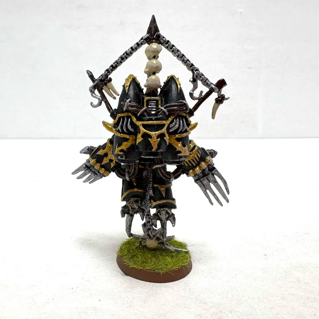Chaos Space Marines: Chaos Lord with Jump Pack (Old) (Used)