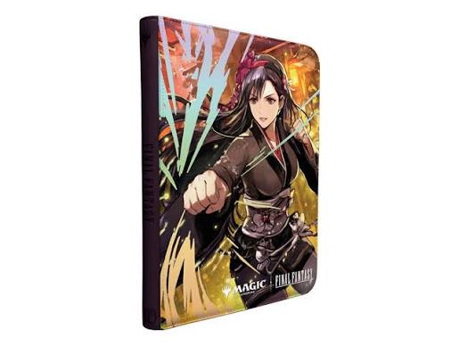Magic The Gathering: Final Fantasy 9 Pocket Zipper Binder - Tifa Lockhart