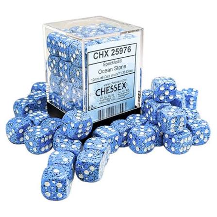 Speckled 36D6 Ocean Stone 12MM