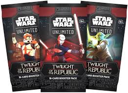 Star Wars: Unlimited: Twilight of the Republic Draft Booster Pack