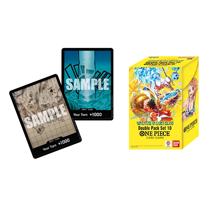 One Piece TCG: Double Pack Set Volume 10 Adventure On Kami's Island DP10