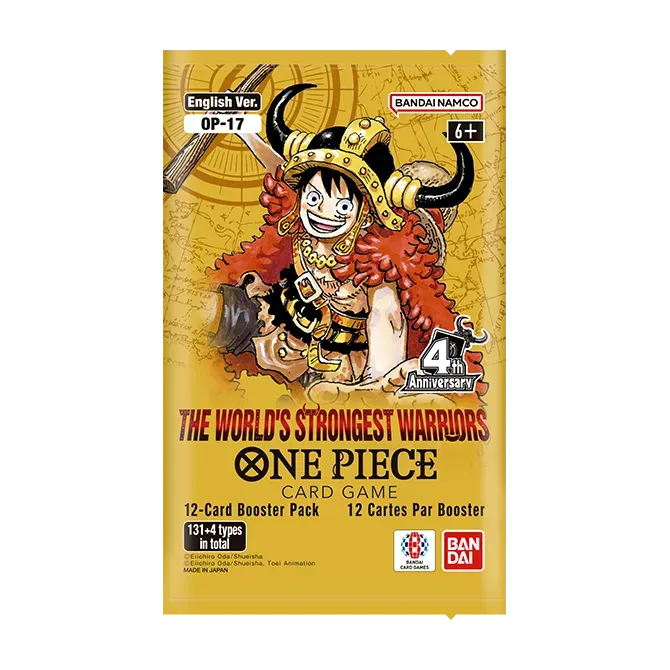 One Piece TCG: OP-17 The World's Strongest Warriors Booster Box (Pre-Order)