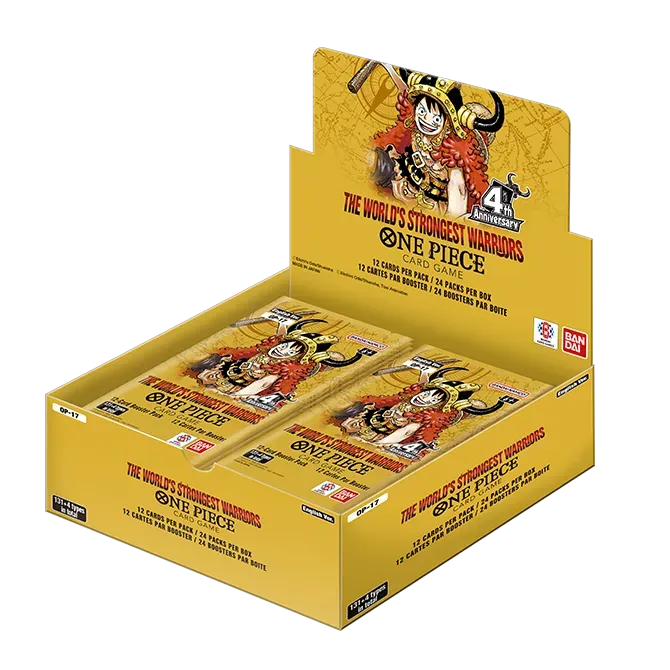 One Piece TCG: OP-17 The World's Strongest Warriors Booster Box (Pre-Order)