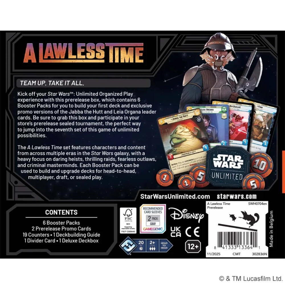 Star Wars: Unlimited - Pack de précommande « Une période sans loi » (Précommande)