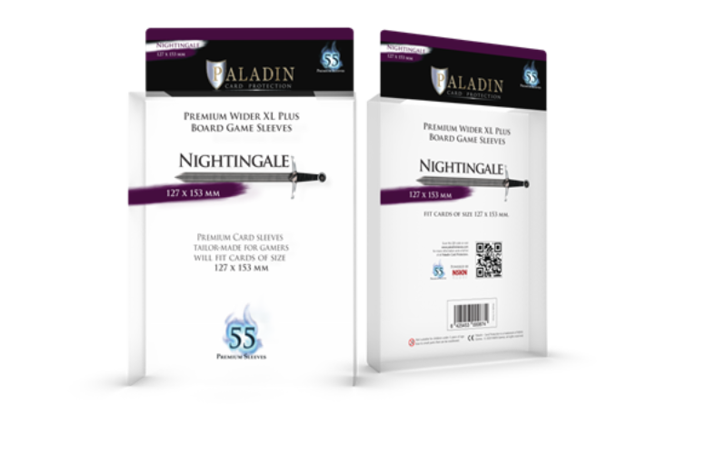 Paladin Sleeves - Nightingale - 127MM x 153MM