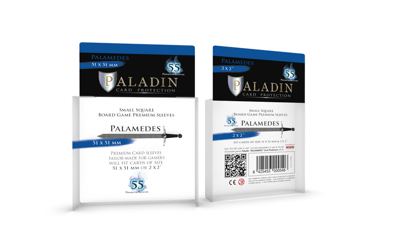 Paladin Sleeves - Palamedes - 51MM x 51MM