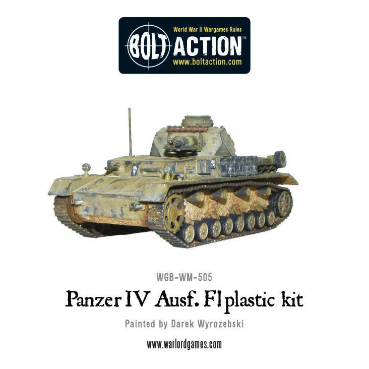Bolt Action Panzer IV Ausf. F1/G/H char moyen (plastique) (anglais)