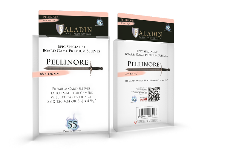 Paladin Sleeves - Pellinore - 88MM x 126MM