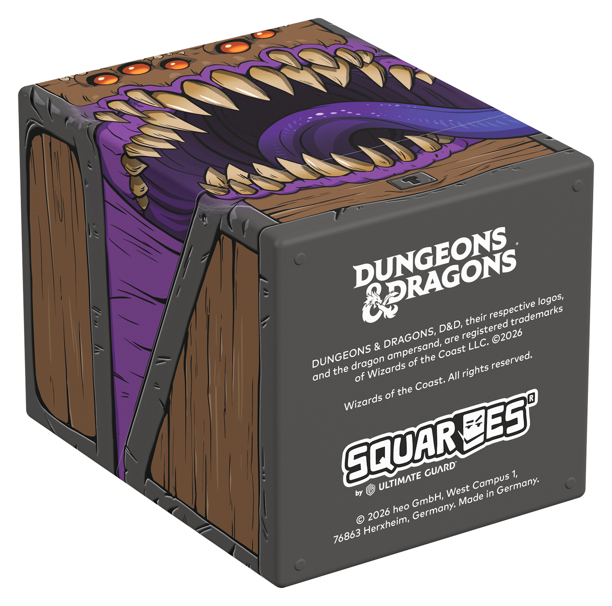 Squaroes Dungeons and Dragons Deck Case 100+: Mimic