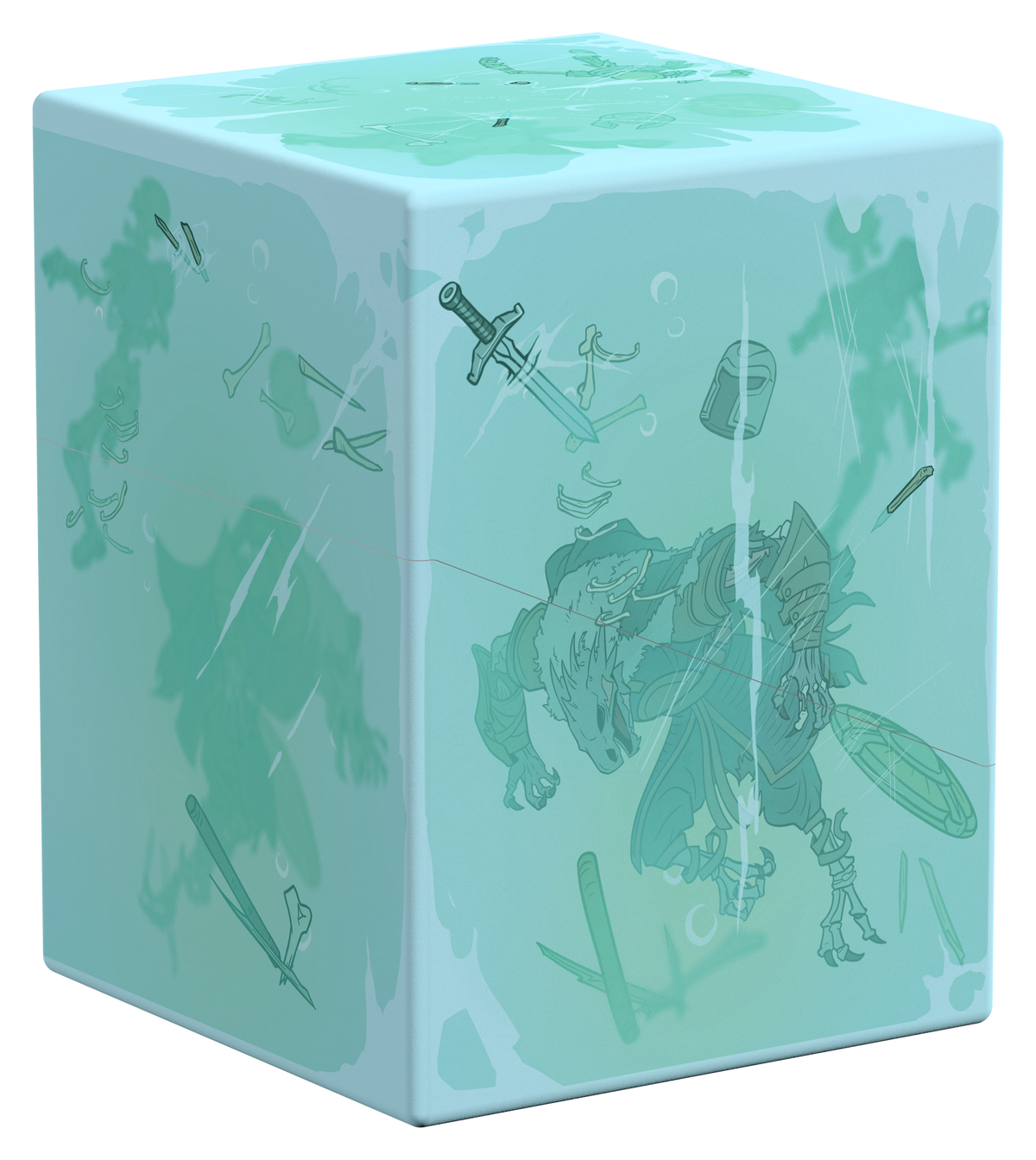 Squaroes Dungeons and Dragons Deck Case 100+: Gelatinous Cube