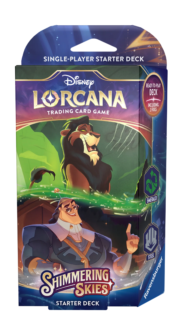 Disney Lorcana : Decks de démarrage Shimmering Skies