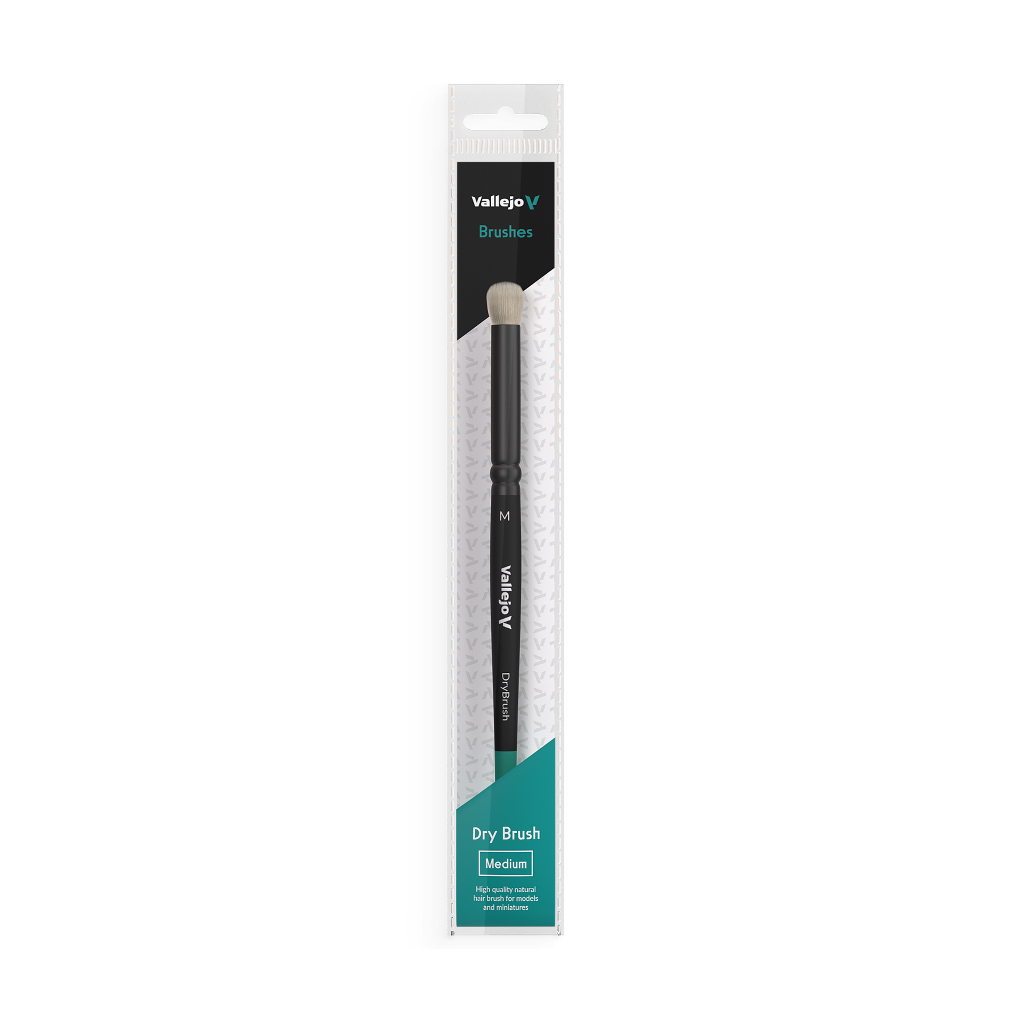 Natural Hair Dry Brush - Medium