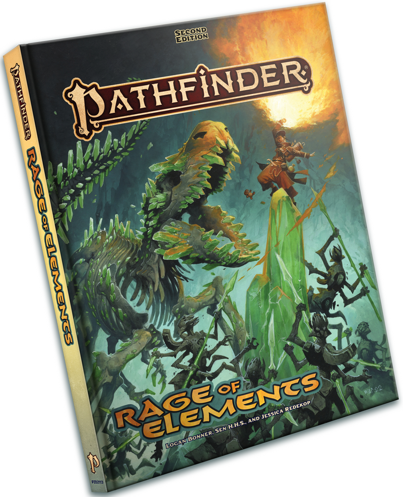 Pathfinder 2e Rage of Elements