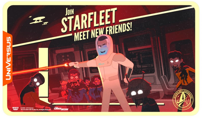 Star Trek Lower Decks Playmat: Rutherford