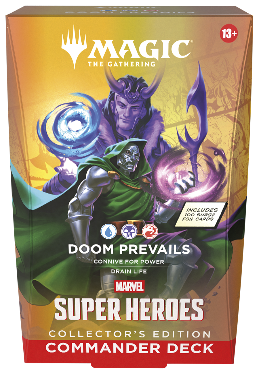 Deck Commander Édition Collector Magic: The Gathering Marvel Super Heroes