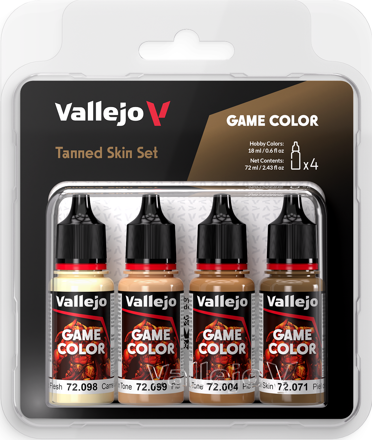 Game Color Set: Tanned Skin
