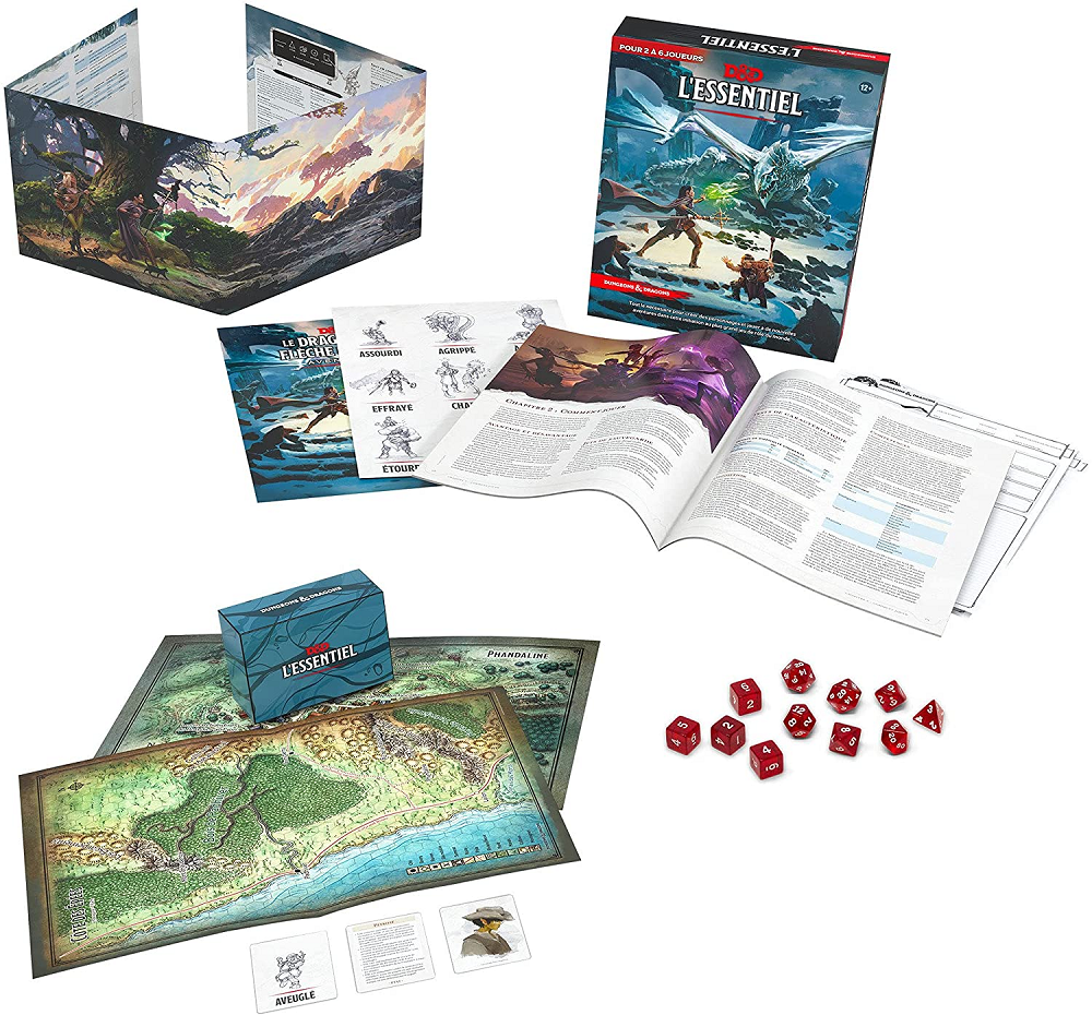 Dungeons & Dragons: Essentials Kit (French)