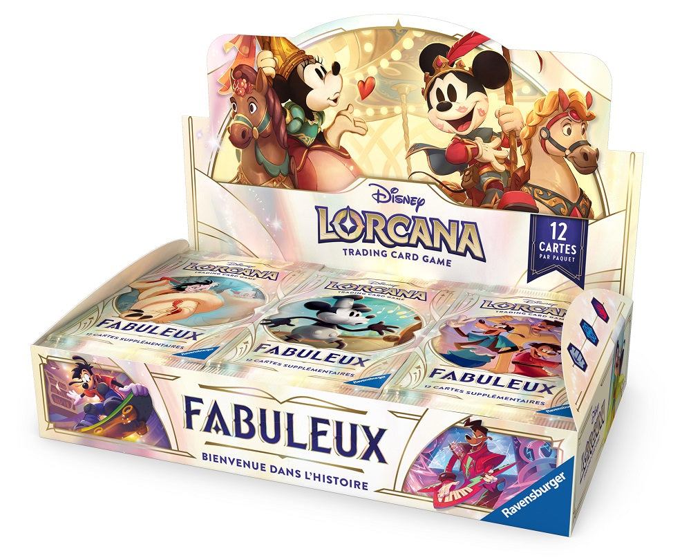 Disney Lorcana : Coffret Booster Fabuleux (Français)