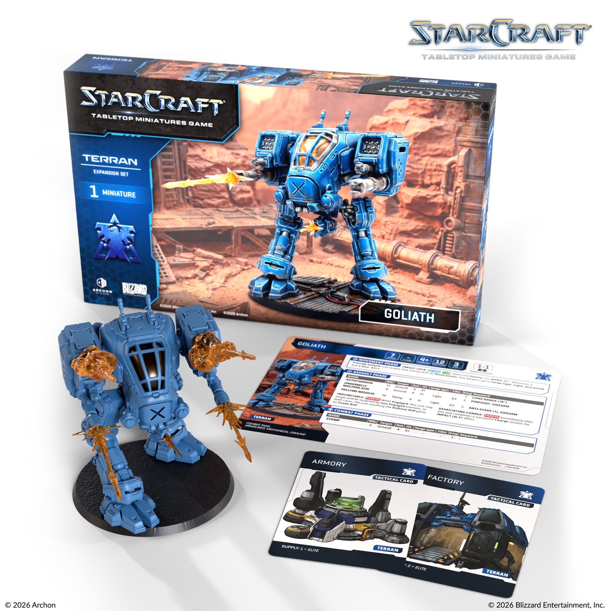 Starcraft: Terran - Goliath Expansion Set (Pre-Order)