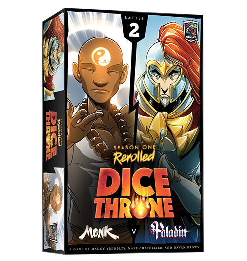 Dice Throne: Season one Rerolled Box 2 Monk v Paladin