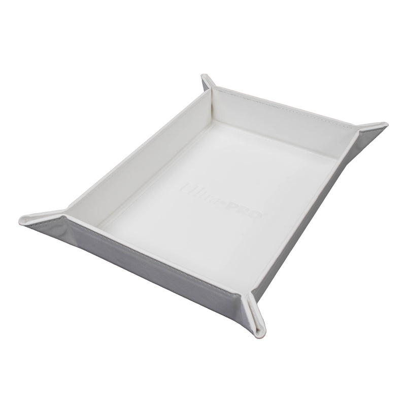 Plateau à dés pliable magnétique Vivid - Blanc