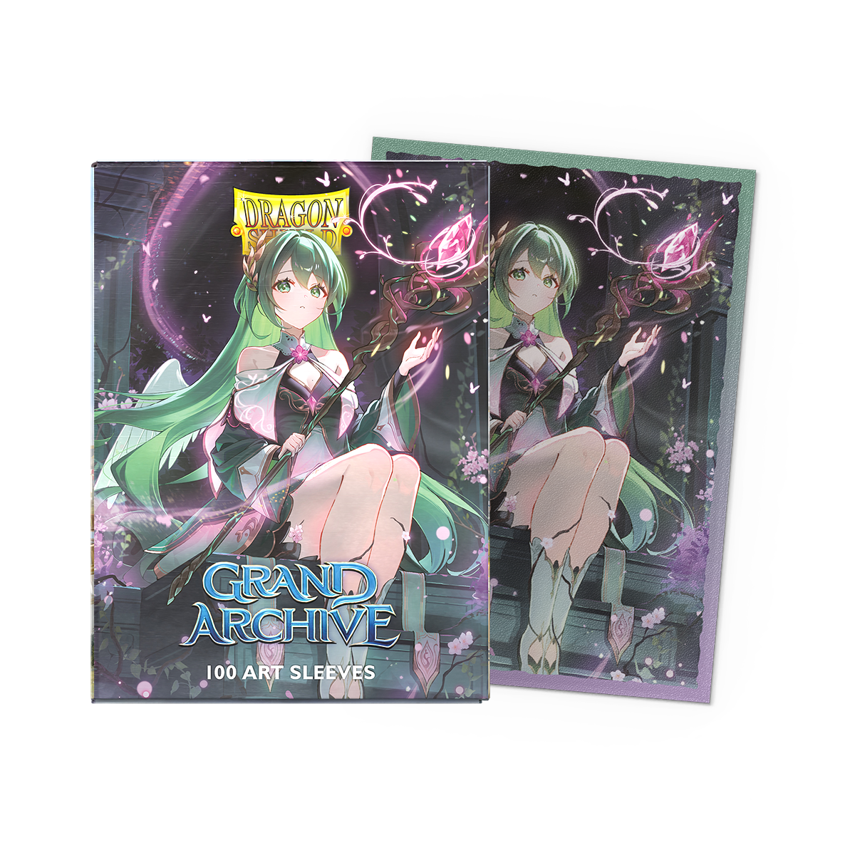 Dragon Shield Dual Matte Art: Grand Archive Ariel, Archangel of Natura 100CT