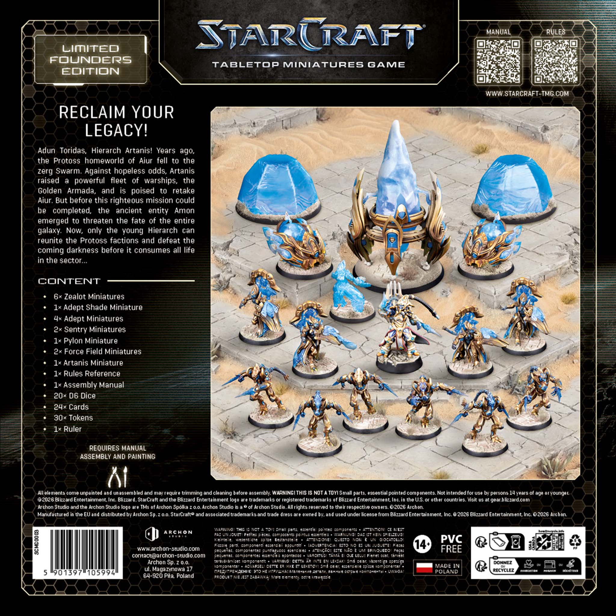 Starcraft: Protoss Starter Set - Founders Edition (Pre-Order)