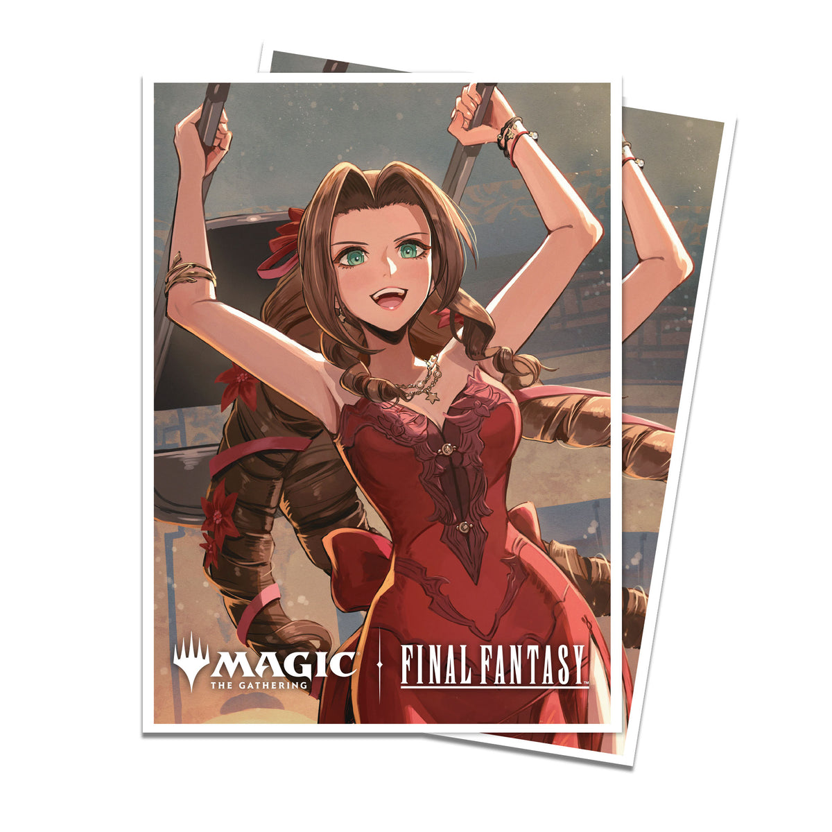 Apex Deck Protector Sleeves: Final Fantasy 105CT - Aerith Gainsborough