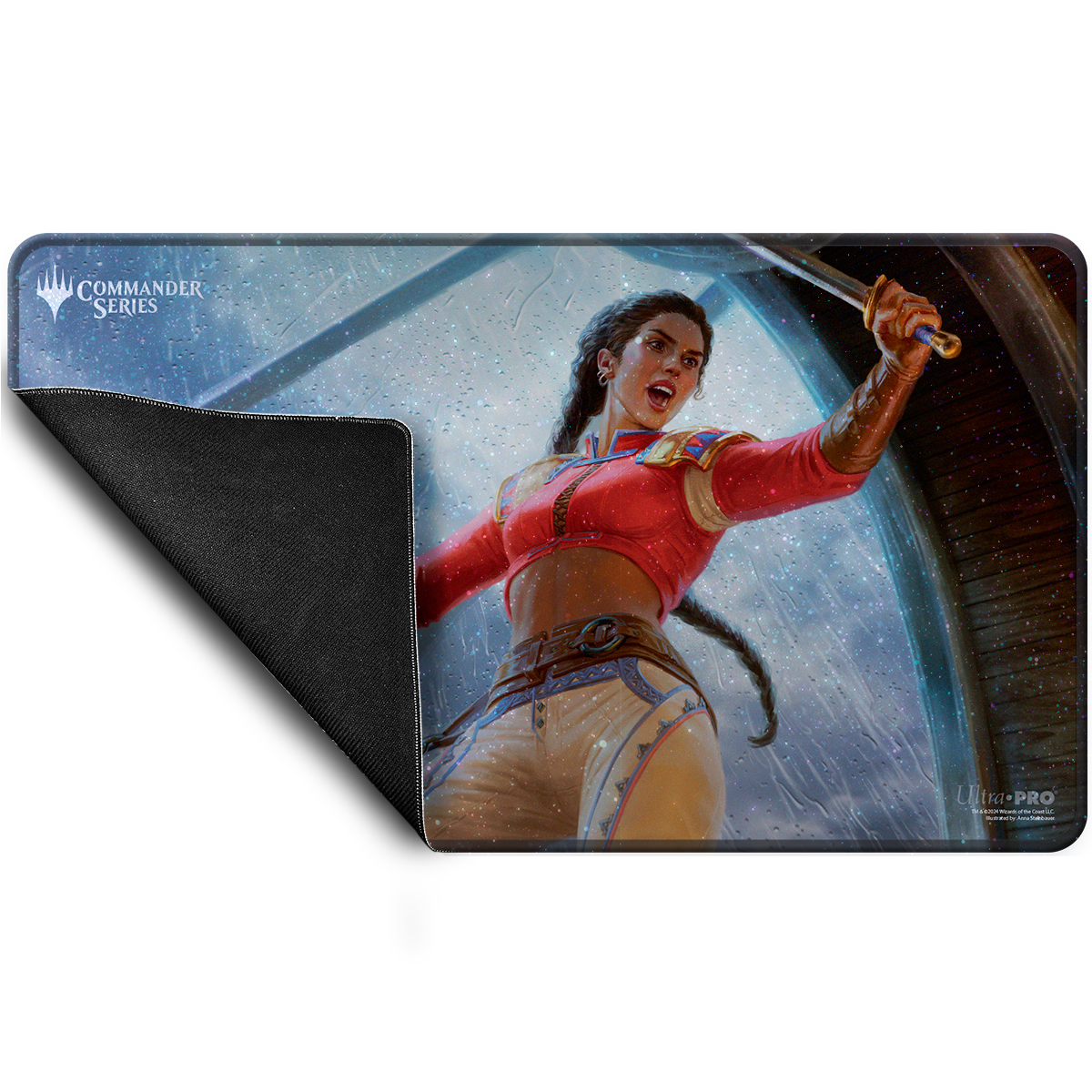 Tapis de jeu Magic: The Gathering - Série Commander : Sisay, capitaine du Weatherlight Holofoil