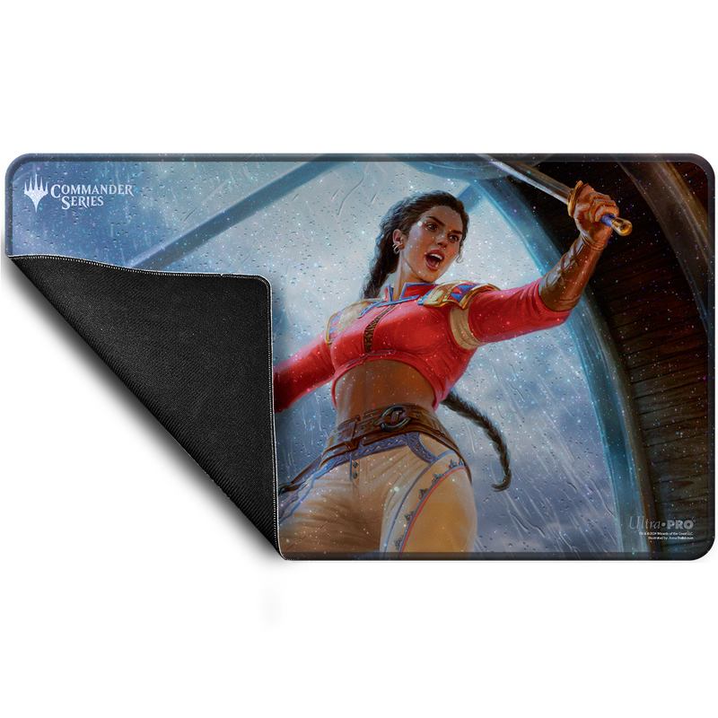 Tapis de jeu Magic: The Gathering - Série Commander : Sisay, capitaine du Weatherlight Holofoil