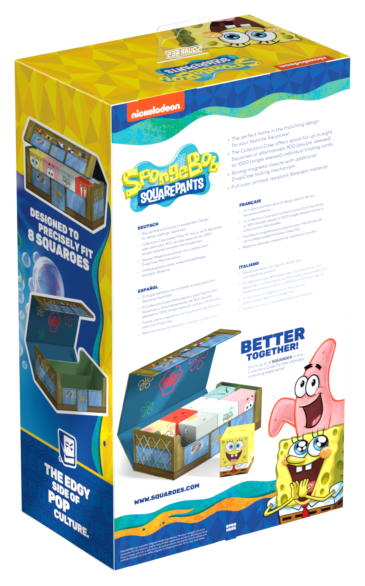 Squaroes Bob l'éponge : Coffret collector Krusty Krab