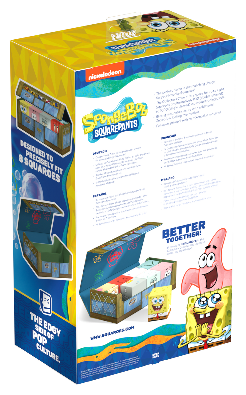 Squaroes Spongebob Squarepants: Collector Case Krusty Krab