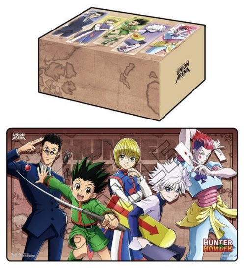 Union Arena: Hunter X Hunter Playmat and Half Storage Box