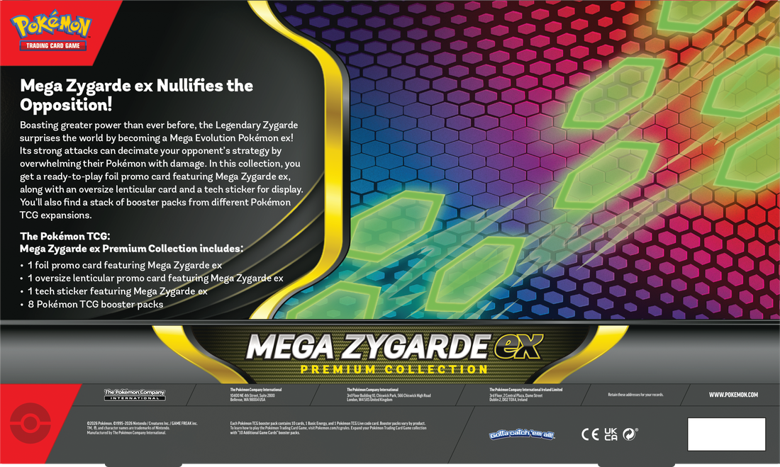 Pokemon TCG: ME03 Mega Zygarde EX Premium Collection