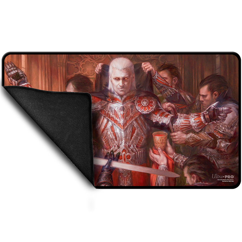 Tapis de jeu cousu noir Magic: The Gathering - Série Commander : Edgar Markov