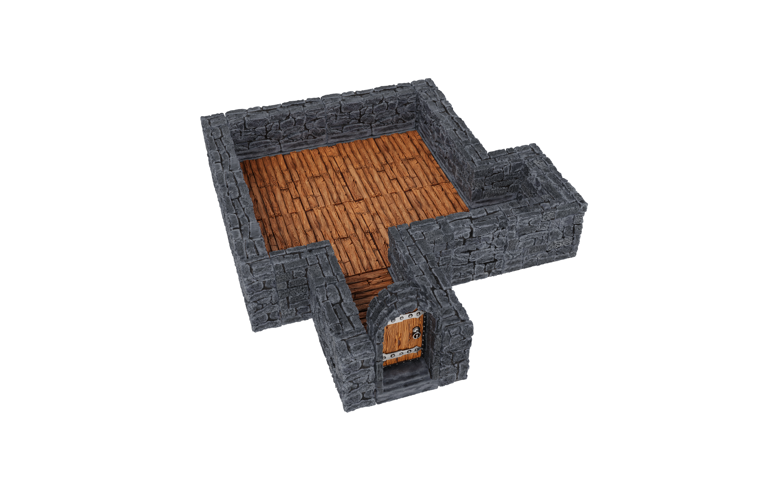 Warlock Tiles: 1" Dungeon Straight Walls Expansion