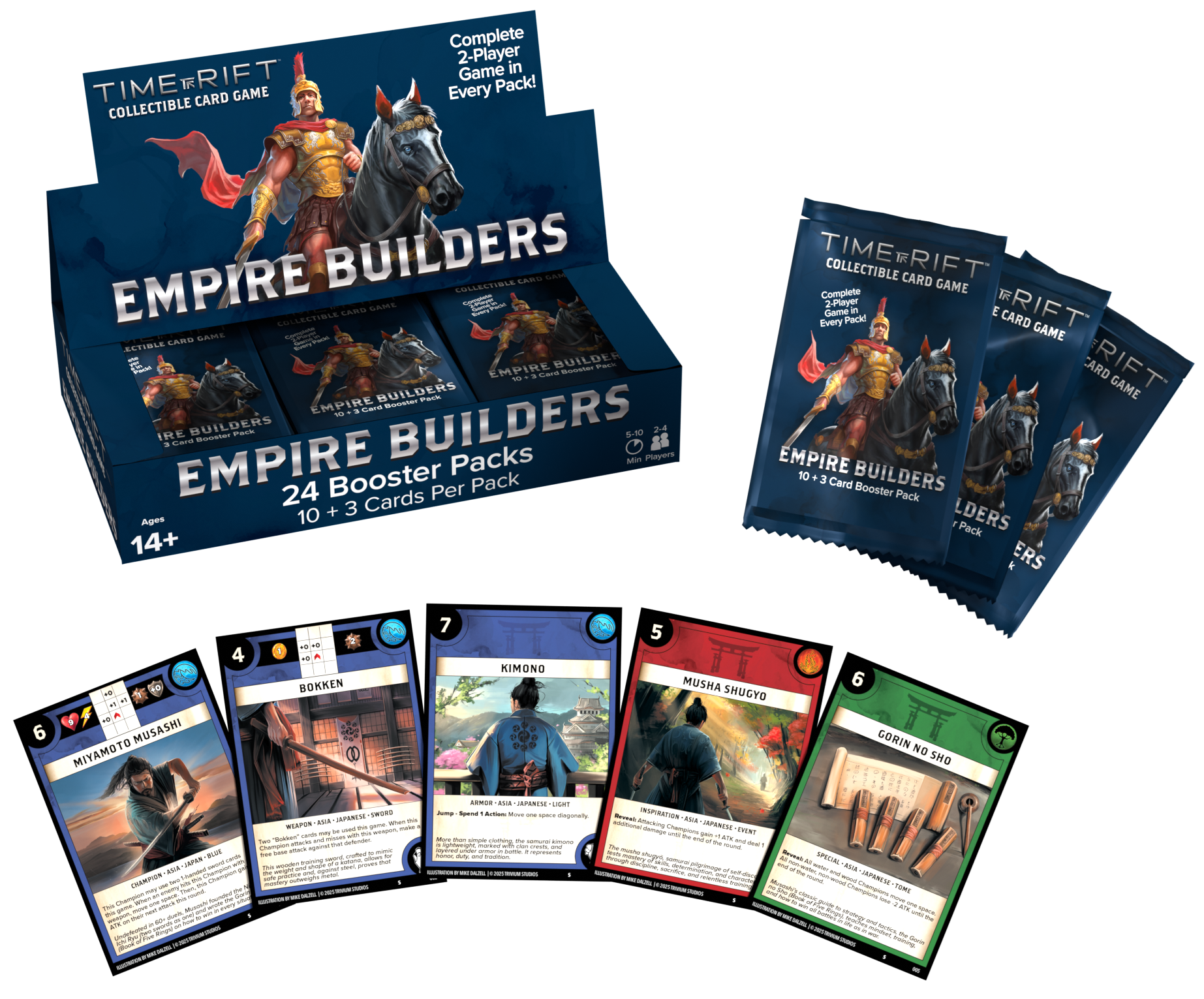 Time Rift CCG Set 1: Empire Builders Booster Box (Pre-Order)